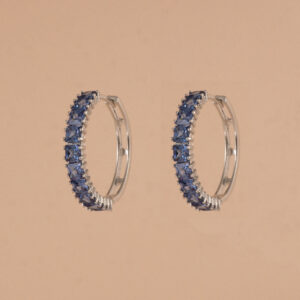 κρικοι απο ατσαλι με πετρες ζιργκον