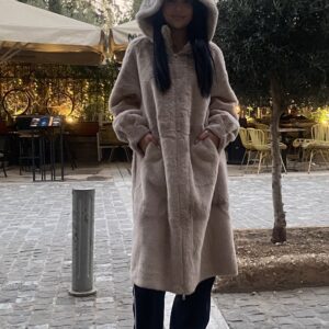 γουνα οικολογικη over size