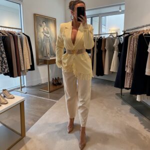 Σακακι δαντελα μανικι